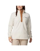 Columbia Hanorac Benton Springs 1/2 Snap Pull Over II W - femei - fleece - alb