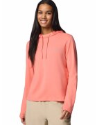 Columbia Hanorac din amestec de bumbac pentru trekking Sun Trek - Roz somon
