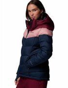 Columbia Jacheta cu gluga pentru schi Abbott Peak II - Roz deschis/Rosu inchis/Bleumarin