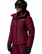 Columbia Jacheta cu gluga Skin Lay D Down V - Visiniu
