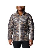 Columbia Jacheta sport barbati - Powder Lite II Printed Jacket 2098394 - Gri