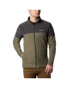 Columbia Pulover polar Basin Trail III Full Zip - Verde - Verde/Gri