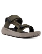 Columbia Sandale barbati 2108771 - Piele ecologica - Verde - Verde