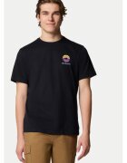 Columbia Tricou barbati - 304694660 - Bumbac organic - Negru - Negru