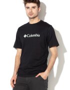 Columbia Tricou cu decolteu la baza gatului si imprimeu logo CSC Basic - Negru
