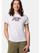 Columbia Tricou dama - 304694967 - Bumbac/Rayon - Alb - Alb
