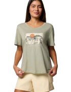 Columbia Tricou Ruby Springs - Verde - Verde