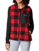 Columbia Vesta femei West Bend - poliester - rosu/negru - Rosu/Negru