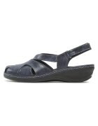 Comfortabel Sandale dama - 720133 - Piele naturala - Bleumarin