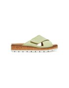 Comfortabel Slapi dama - 700673-07 - Piele naturala - Verde