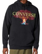 Converse Bluza barbati Bumbac - Negru - Negru
