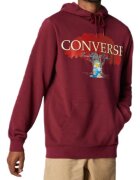 Converse Bluza barbati Bumbac - Visiniu - Visiniu