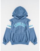 Converse Hanorac cu imprimeu logo - Albastru prafuit/Crem