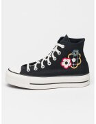 Converse Pantofi sport cu platforma si elemente brodate All Star Lift - Negru