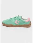 Converse Pantofi sport din piele intoarsa Run Star - Verde aquamarin/Roz