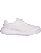 Converse Pantofi sport din plasa cu insertii din piele ecologica Unisex Day One - Alb