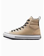 Converse Pantofi sport high-top rezistenti la apa cu insertii de piele intoarsa Chuck Taylor All Star Berkshire - Maro nisip