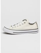 Converse Pantofi sport low-cut din panza cu detalii animal print - Crem