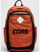 Converse Rucsac unisex cu buzunare multiple Cons Seasonal - 26 L - Negru/Caramiziu