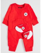 Converse Set de salopeta si sosete Lil Chuck - Coral