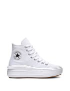 Converse Tenisi Chuck Taylor All Star Move Hi - Alb