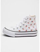 Converse Tenisi cu broderie cu fructe Lift - Rosu/Alb