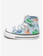 Converse Tenisi cu model Chuck Taylor All Star - Verde/Portocaliu mandarina/Albastru glaciar