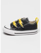 Converse Tenisi cu velcro Chuck Taylor All Star - Negru/Galben