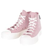 Converse Tenisi dama Chuck Taylor All Star - cu platforma - textil - roz murdar/alb