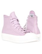 Converse Tenisi dama Chuck Taylor All Star - piele naturala/textil - alb/mov -