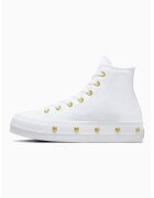 Converse Tenisi de panza Chuck Taylor All Star Lift - Alb