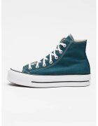 Converse Tenisi din panza cu talpa flatform Chuck Taylor All Star Lift - Verde persan
