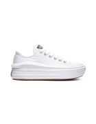 Converse Tenisi flatform de panza All Star Move - Alb