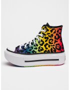 Converse Tenisi flatform Proud to Be Lift Double Stack - Negru/Multicolor