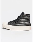 Converse Tenisi high-cut Chuck Taylor All Star Lift - Alb/Negru/Roz pal