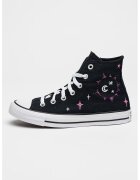 Converse Tenisi high-cut cu broderie Celestial - Negru/Lila