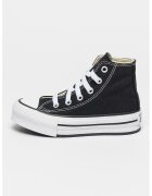Converse Tenisi high-top flatform Chuck Taylor All Star - Alb/Negru