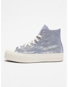 Converse Tenisi inalti stralucitori Chuck Taylor All Star - Albastru lavanda