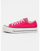 Converse Tenisi low-cut din material textil - Fucsia