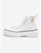 Converse Tenisi medii Chuck Taylor All Star Lugged - Alb