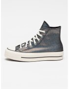 Converse Tenisi mid-high Chuck Taylor Star Lift - Argintiu inchis