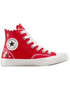 Converse Tenisi unisex Chuck Taylor All Star Embroidered Flowers High Top - Rosu