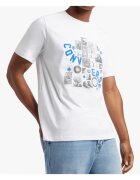 Converse Tricou barbati Bumbac - Alb - Alb