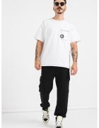 Converse Tricou cu buzunar aplicat pe piept Sketch - Alb