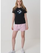 Converse Tricou cu imprimeu logo Nature Star - Verde/Negru