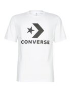 Converse Tricou unisex alb din bumbac - Alb