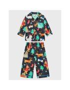 Cotton On Kids Pijama baieti - 301931744 - Bumbac - Bleumarin