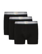 CR7 Cristiano Ronaldo Set 3 perechi boxeri barbati 300 8100 49 - Bumbac/Elastan - Negru -