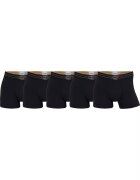 CR7 Set de boxeri cu banda logo in talie - 5 per - Negru