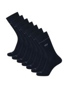 CR7 Set de sosete lungi cu logo - 7 perechi - Negru